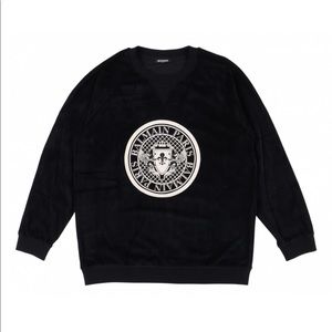 Balmain Crest logo sweater